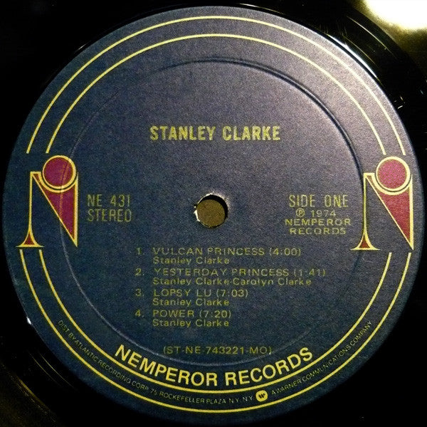 Stanley Clarke : Stanley Clarke (LP, Album, RE, Mon)