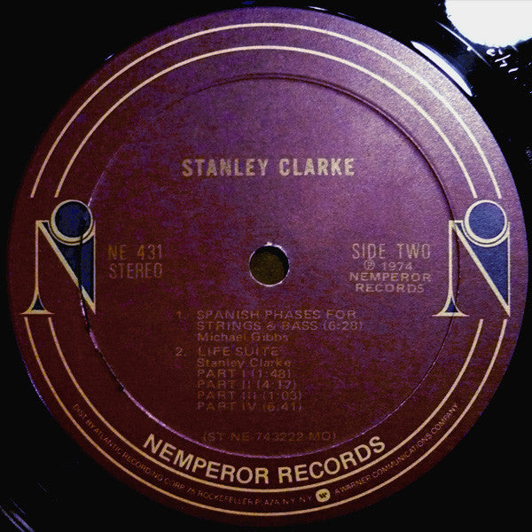 Stanley Clarke : Stanley Clarke (LP, Album, RE, Mon)