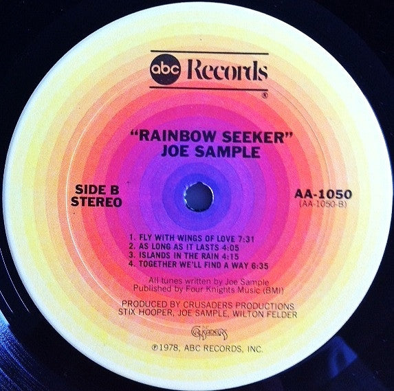 Joe Sample : Rainbow Seeker (LP, Album, Ter)