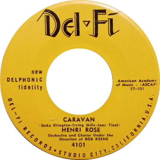 Henri Rose : Caravan (7", Single)