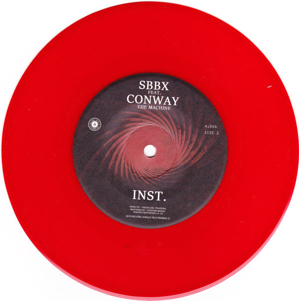 Spaceboy Boogie X Feat. Conway (6) : Jungle (7", Single, Ltd, Red)