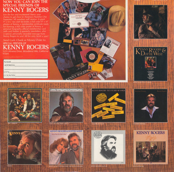 Kenny Rogers : Greatest Hits (LP, Comp, All)