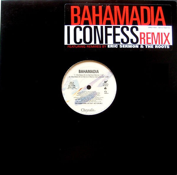 Bahamadia : I Confess (Remix) (12", Promo)