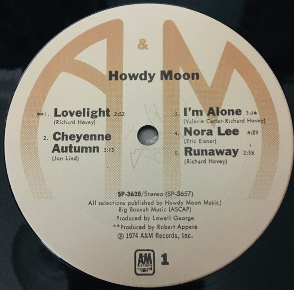 Howdy Moon : Howdy Moon (LP)