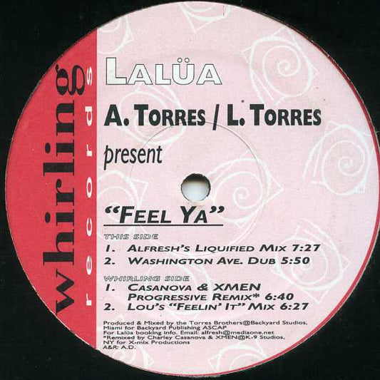 Lalüa : Feel Ya (12")