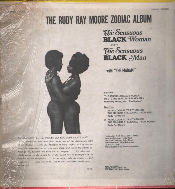 Rudy Ray Moore Featuring The Madam : The Rudy Ray Moore Zodiac Album (LP, Album)