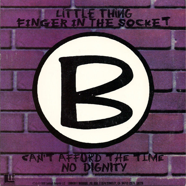 The Basicks : Little Thing (7", Single)