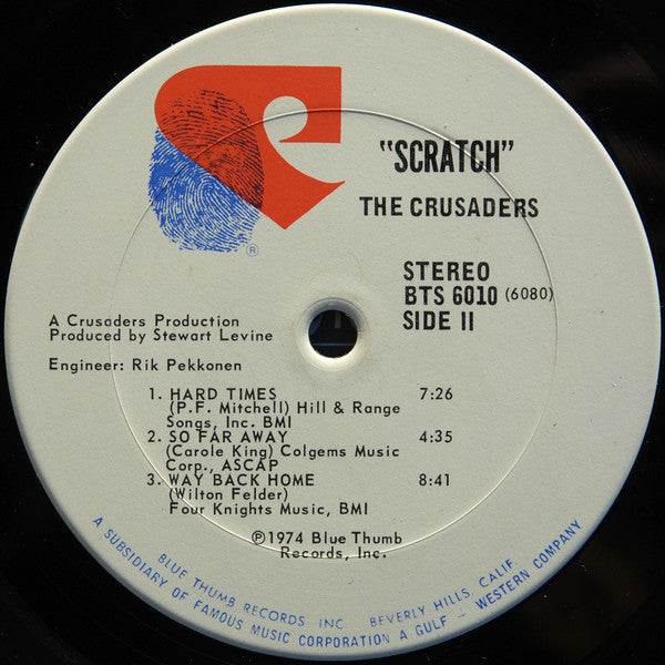 The Crusaders : Scratch (LP, Album, San)