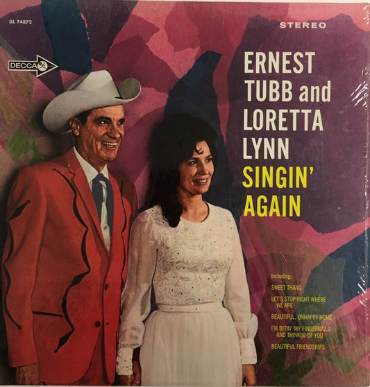 Ernest Tubb And Loretta Lynn : Singin' Again (LP, Album)