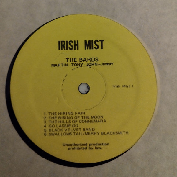 The Bards (3) : Irish Mist (LP)